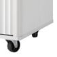 HOMLUX 56" Kitchen Island with Drop Leaf in White, , large