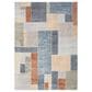 Nourison Astra Machine Washable Geometric 2"2" x 4" Multicolor Area Rug, , large