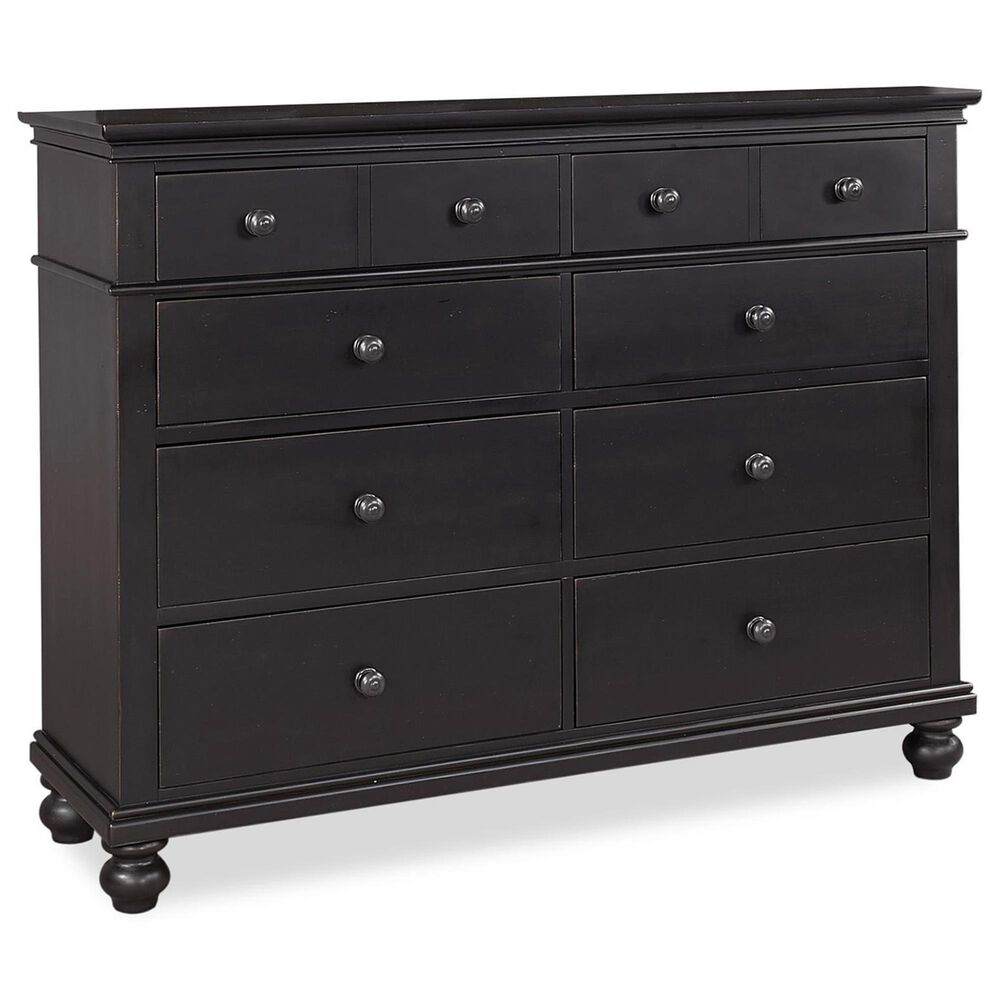 Riva Ridge Oxford 8-Drawer Chesser in Black, , large