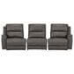 Ashley 3-Piece Power Symmetrical Reclining Sectional Sofa in Anchor, , large