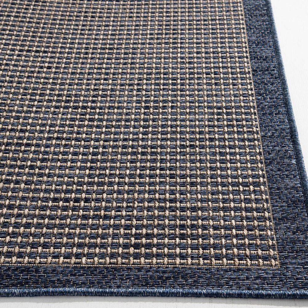 Trisha Yearwood Rug Collection Gather Avola 6&#39;7&quot; x 9&#39;6&quot; Cobalt and Natural Area Performance Rug, , large