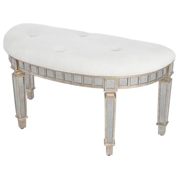 Butler Garbo Bench in Silver, , large