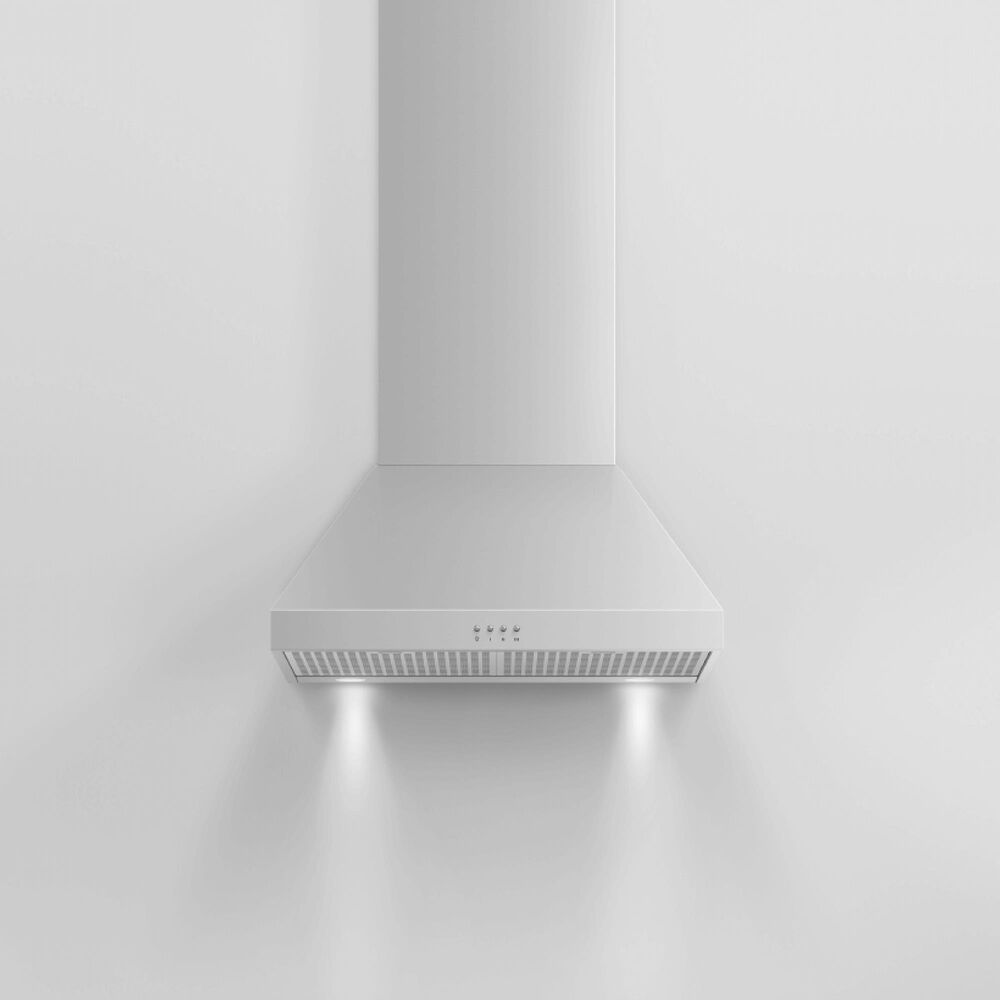 Fisher &amp; Paykel 24&quot; Classic Wall Hood with Pyramid Chimney in Stainless Steel, , large