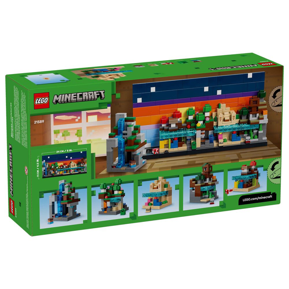 LEGO Minecraft Mini Biomes Building Set, , large