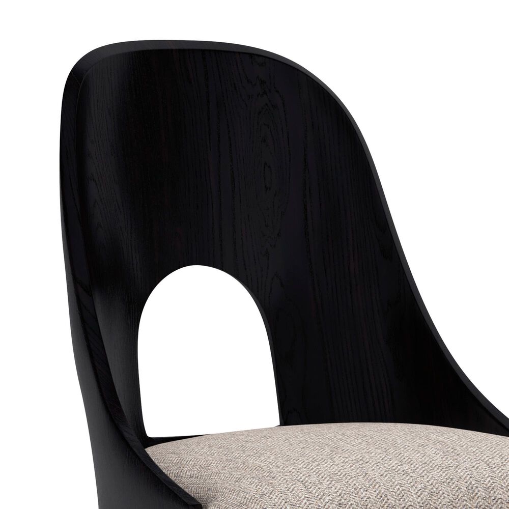 Ashley Rowanbeck Desk Chair in Black, , large