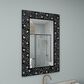 Maple and Jade 30" x 47" Wall Mirror in Black and White, , large