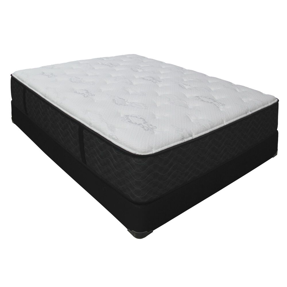 Sleeptronic Berkshire Regent II Gel Plush Queen Mattress with Low Profile Box Spring, , large