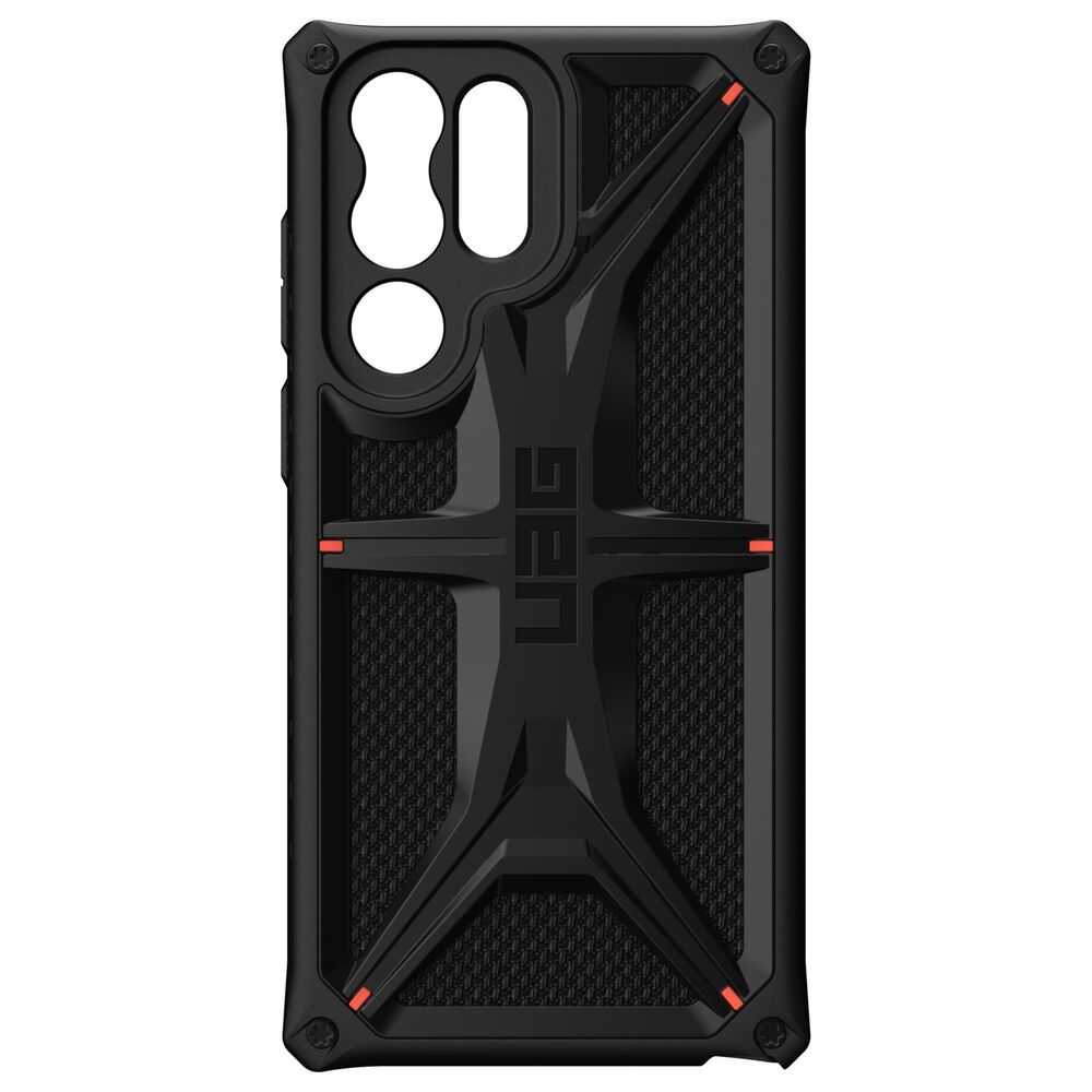 UAG Monarch Case for Samsung Galaxy S22 Ultra 5G in Kevlar Black, , large