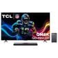 TCL 75" Class QM6K Series 4K UHD HDR QD-Mini LED - Smart Google TV with S Class 2.1 Channel Soundbar System in Black, , large