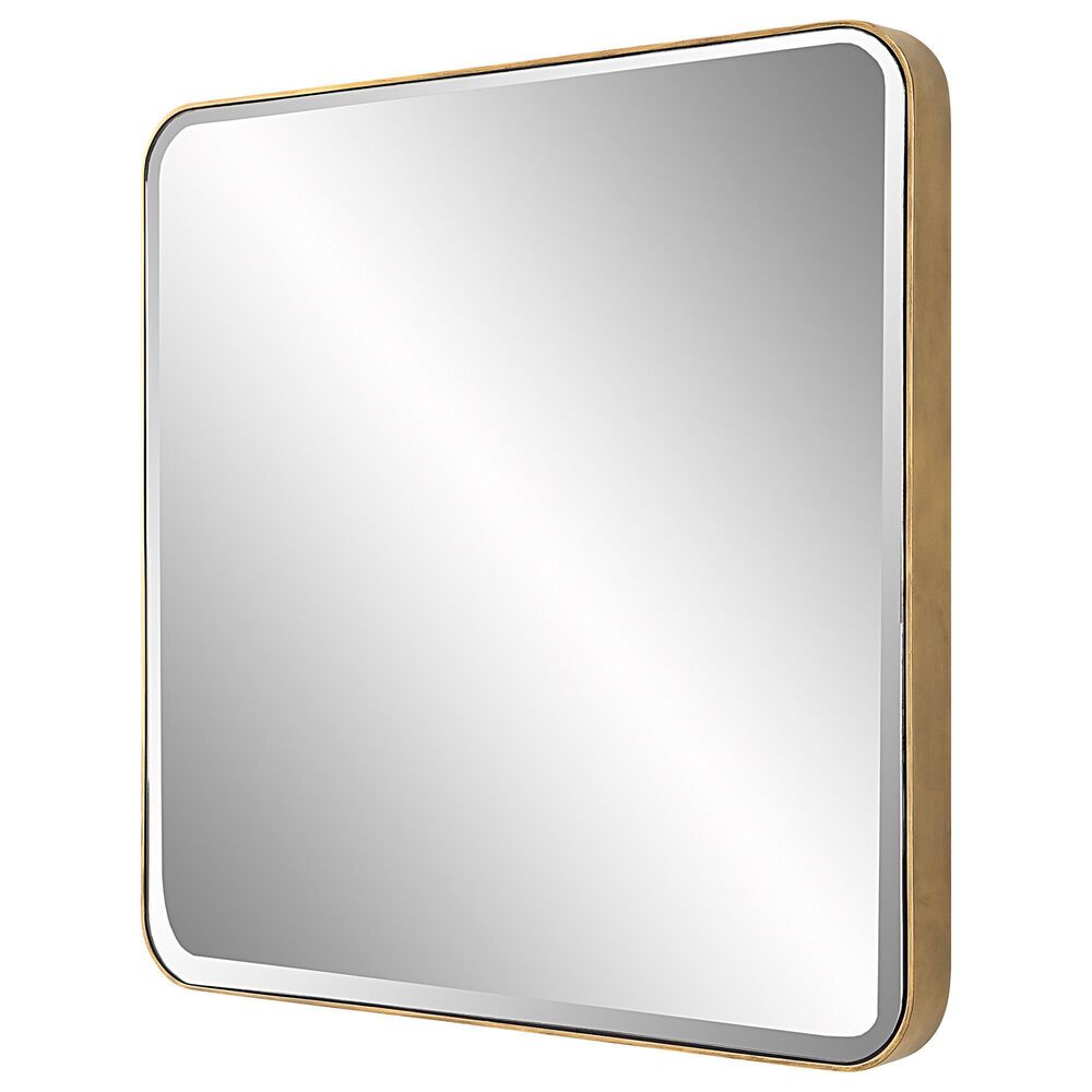 Uttermost Hampshire Mirror in Antique Gold, , large