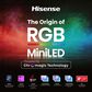 Hisense 75" Class UR8 RGB Mini-LED Series UHD 4K HDR - Smart Google TV with 5.1.4 Channel Soundbar System in Black, , large