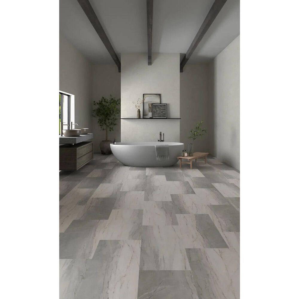 Mannington Adura Flex Arctic Glacier 12&quot; x 24&quot; Luxury Vinyl Tile, , large