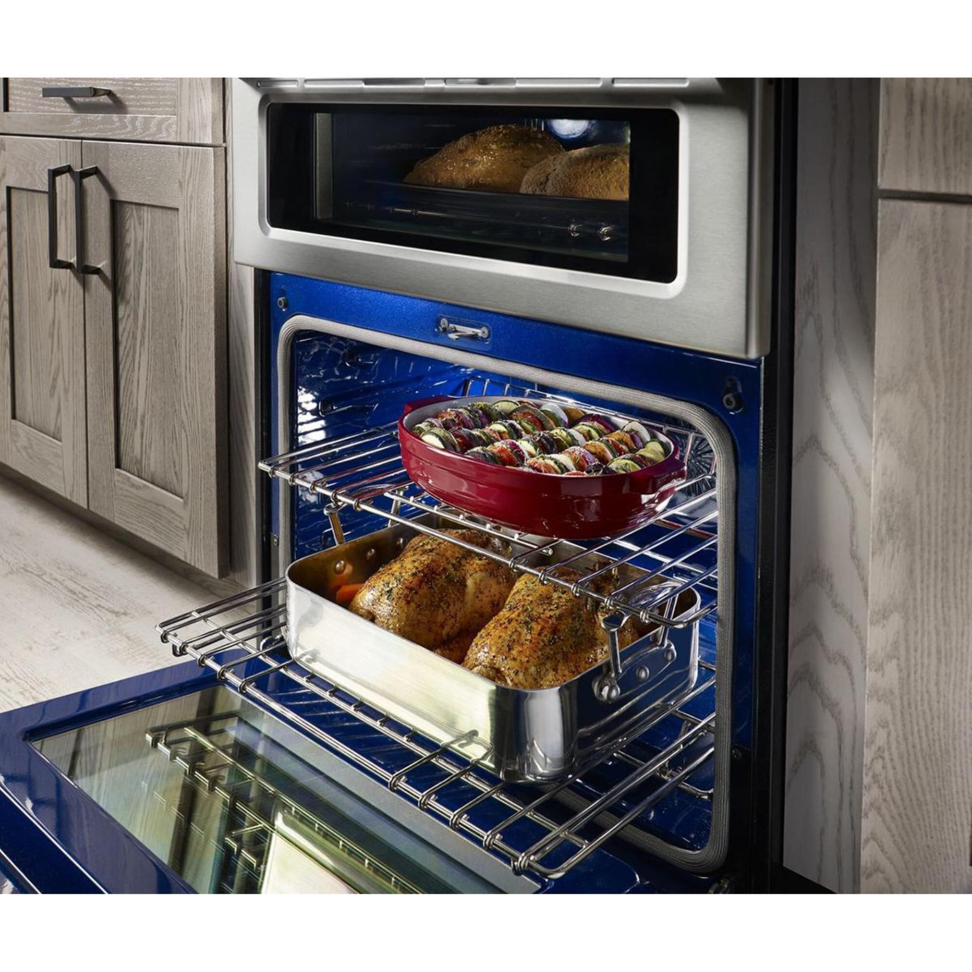 Kitchenaid double oven store induction