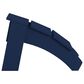 Flash Furniture Sawyer Adirondack Chair in Navy Blue, , large