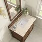 James Martin Vanities Lorelai 36" Single Vanity in Mid-Century Walnut with 3 cm Eternal Marfil Quartz Top, , large