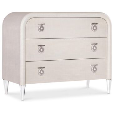 Hooker Furniture Melange 3-Drawer Accent Chest in Clear, , large
