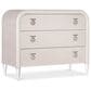 Hooker Furniture Melange 3-Drawer Accent Chest in Clear, , large