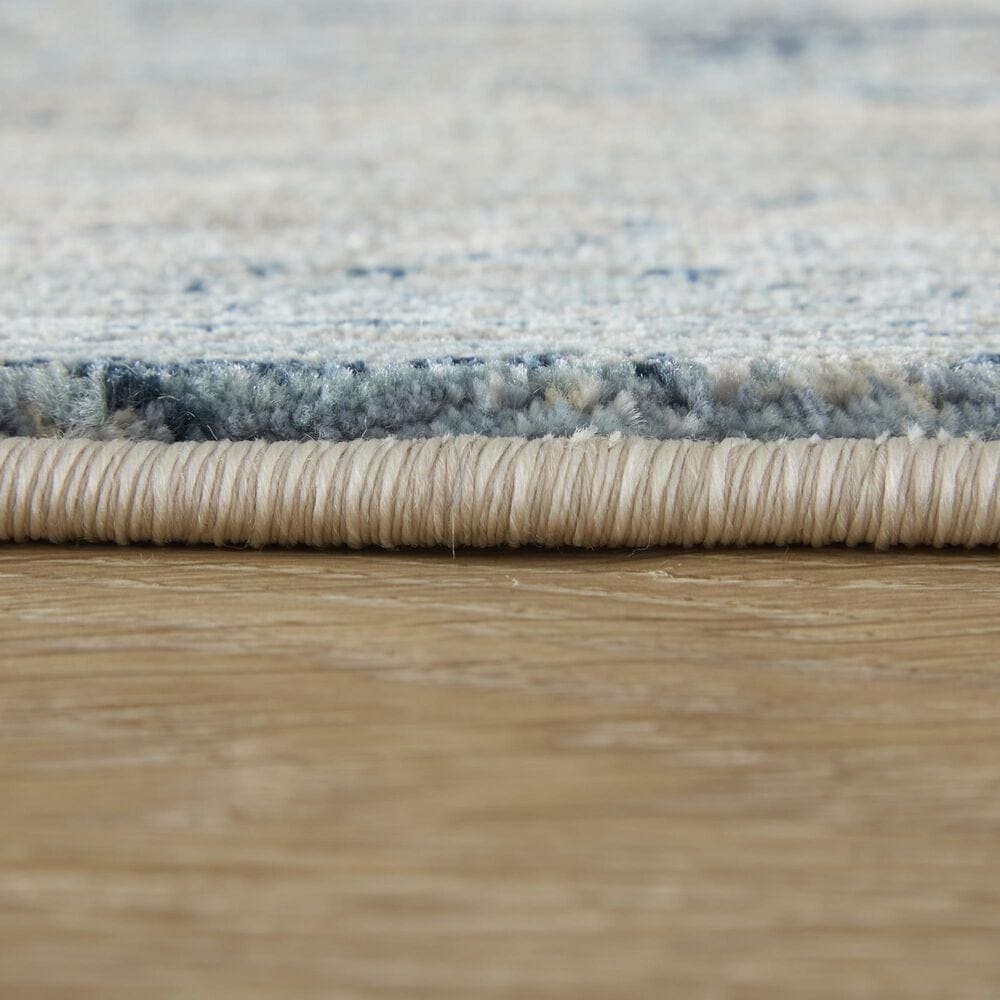 Feizy Sonora Blue and Beige 2' x 3' Area Rug, , large