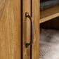 Walker Edison 58" Barn Door TV Stand with Side Doors in Barnwood, , large