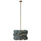 Jamie Young Direct Ship Elmont 3-Light Small Chandelier in Blue, , large