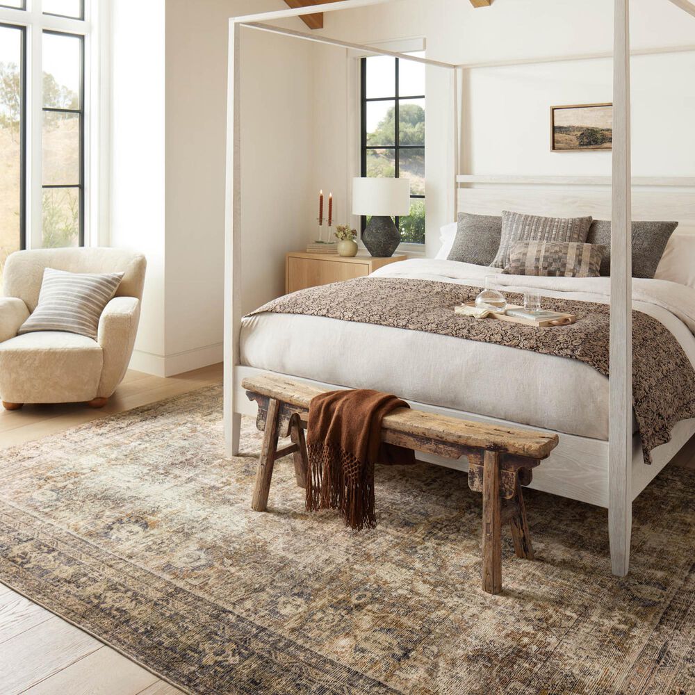 Amber Lewis x Loloi Morgan 7&#39;3&quot; x 9&#39;3&quot; Sunset and Ink Area Rug, , large