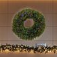 Timberlake 60" Large Christmas Wreath with 300 LED Lights in Green, , large
