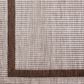 Loloi Easton Dove and Coffee 4" x 6" Indoor/Outdoor Area Rug, , large
