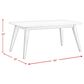 Mayberry Hill Bette Dining Table in White - Table Only, , large