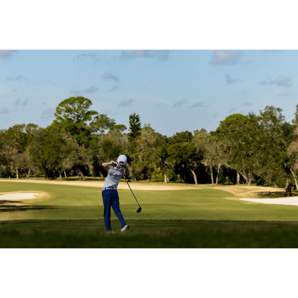 Garmin Approach J1 43mm Junior Golf GPS Smartwatch in Cloud Blue Aluminum Bezel with Black/Azure ComfortFit Fabric Band, , large