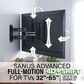 Sanus Advanced Full-Motion 4D and Shift Wall Mount for 32" - 65" TVs in Black, , large