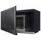 LG 2-Piece Kitchen Package with 6.3 Cu. Ft. Smart Slide-In Gas Range and 2.1 Cu. Ft. Smart Over-the-Range Microwave in Black Stainless Steel, , large