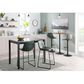 Lumisource Duke Adjustable Barstool in Grey and Black (Set of 2), , large