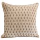 24" x 24" Throw Pillow in Beige and Dark Green, , large