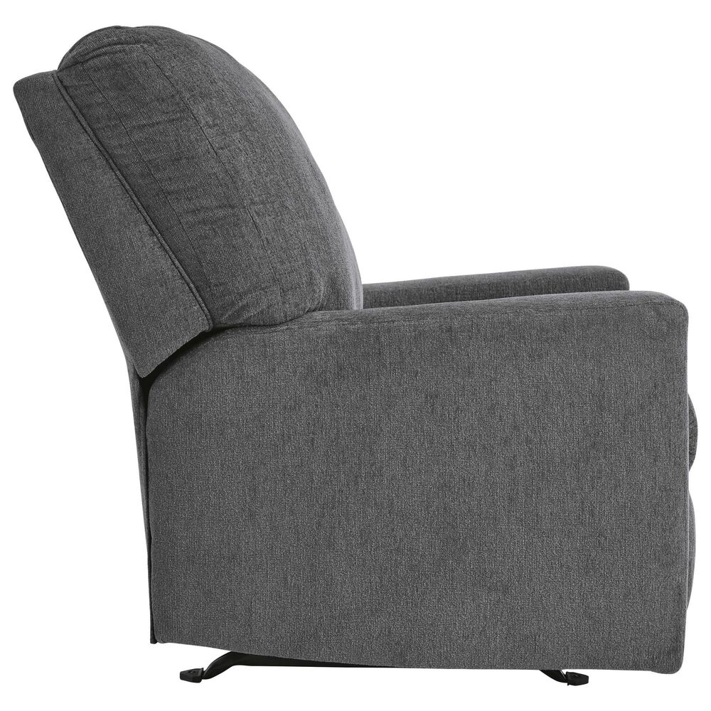 Ashley Rannis Manual Rocker Recliner in Pewter, , large