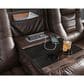 Ashley Owner"s Box Power Reclining Sofa in Thyme, , large