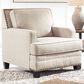 Ashley Claredon Accent Chair in Linen, , large