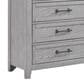 Crown Mark Beckett 6-Drawer Chest in Greige, , large