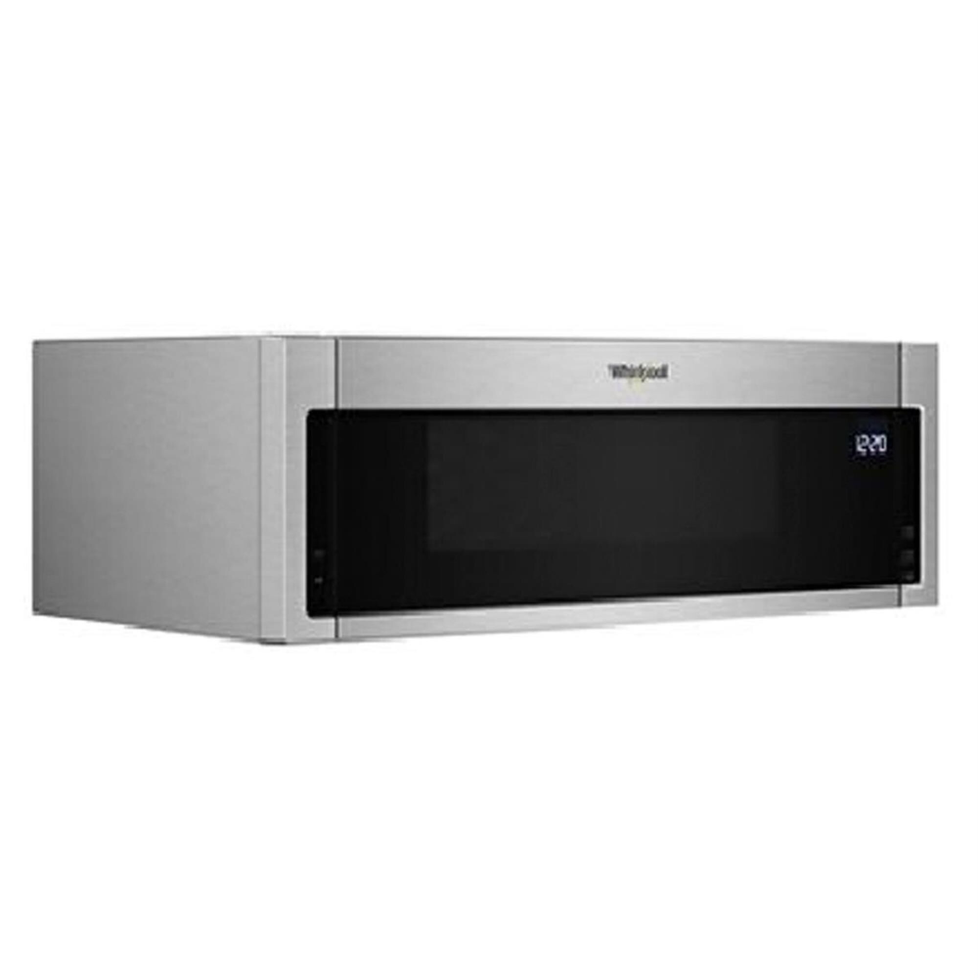 Whirlpool 1.1 Cu. Ft. 1000 watt Low Profile Microwave Hood Combination in Fingerprint Resistant Stainless Steel Nebraska Furniture Mart