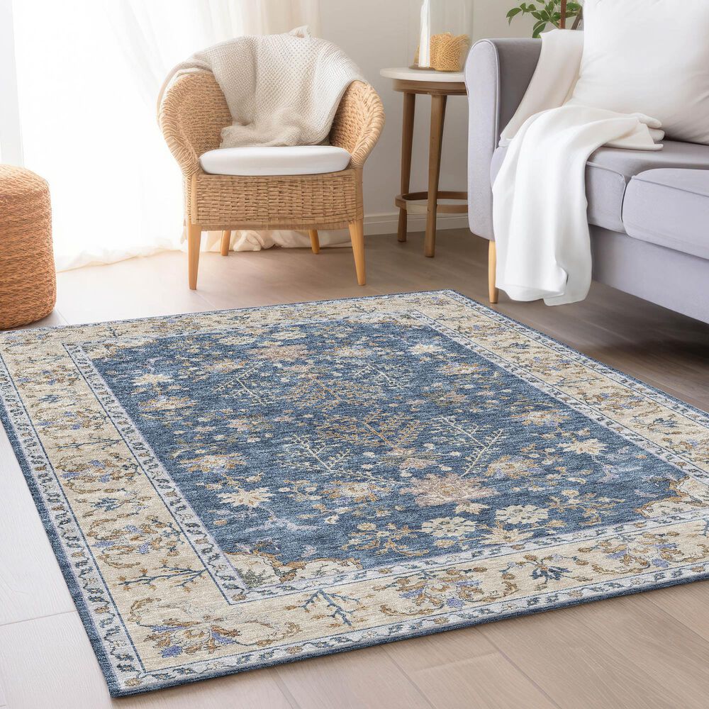 Dalyn Rug Company Hatay 10&#39; x 14&#39; Blue Area Rug, , large