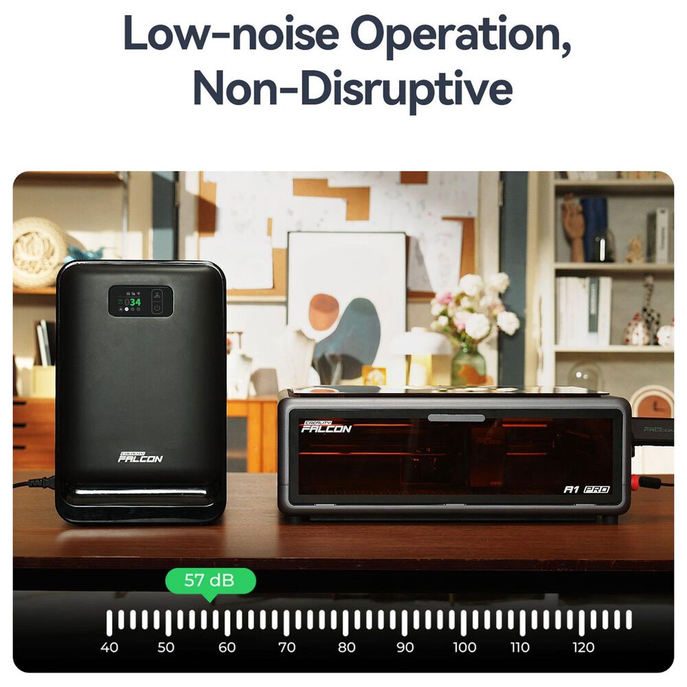 Creality 3D Technology Falcon AP1 Air Purifier in Black, , large