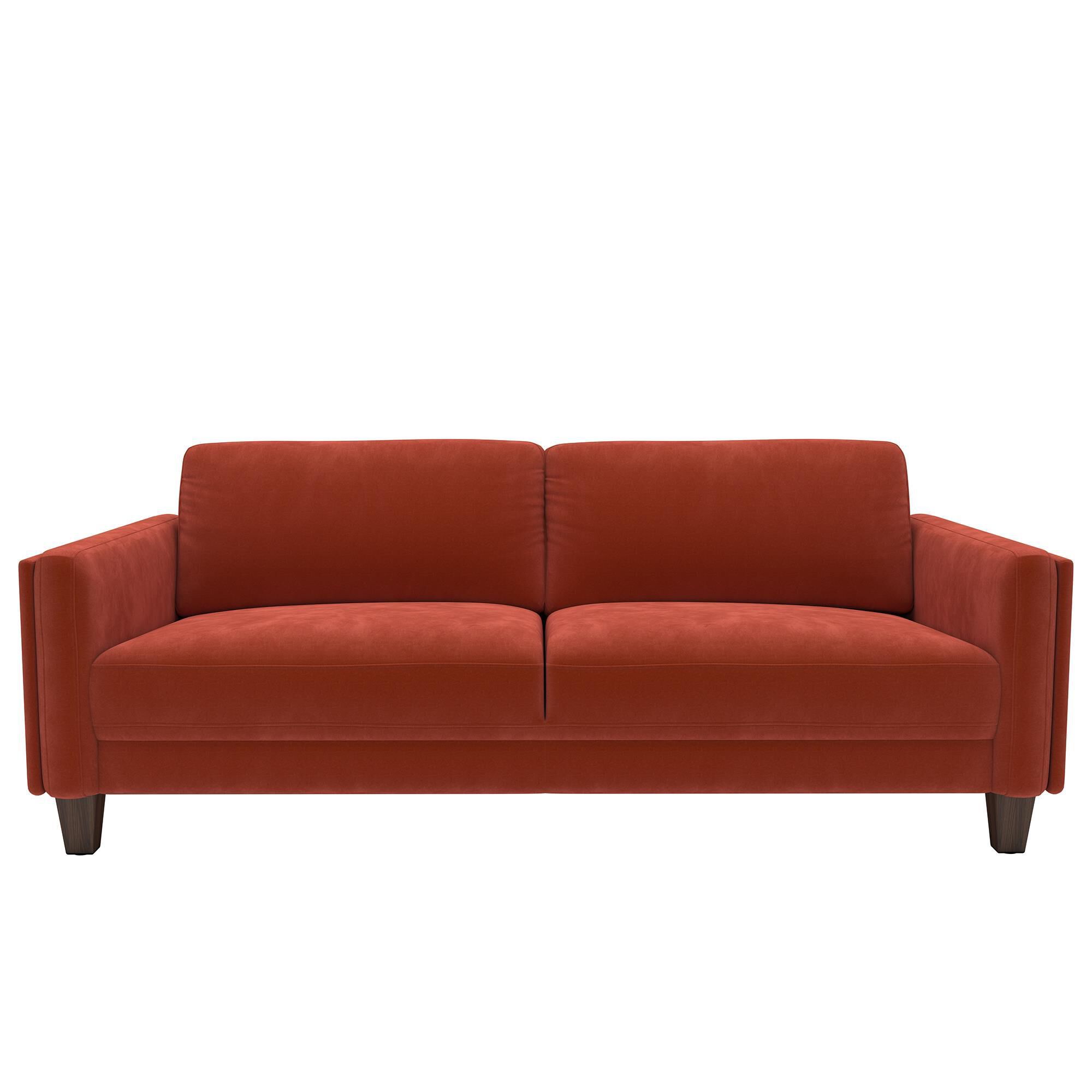 Burnt orange 2 hotsell seater sofa