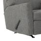 Signature Design by Ashley Dalhart Rocker Recliner in Charcoal, , large
