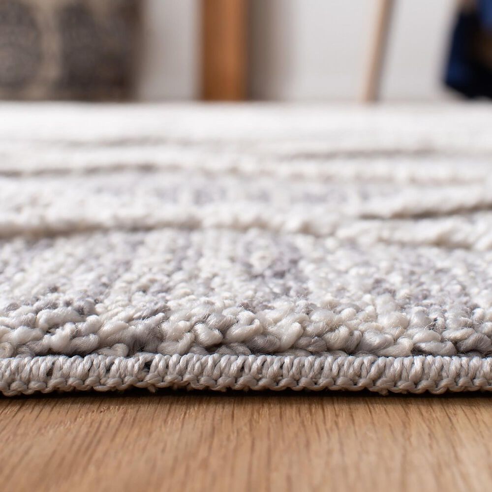 Safavieh Marrakesh MRK514 5&#39; Square Ivory and Grey Area Rug, , large