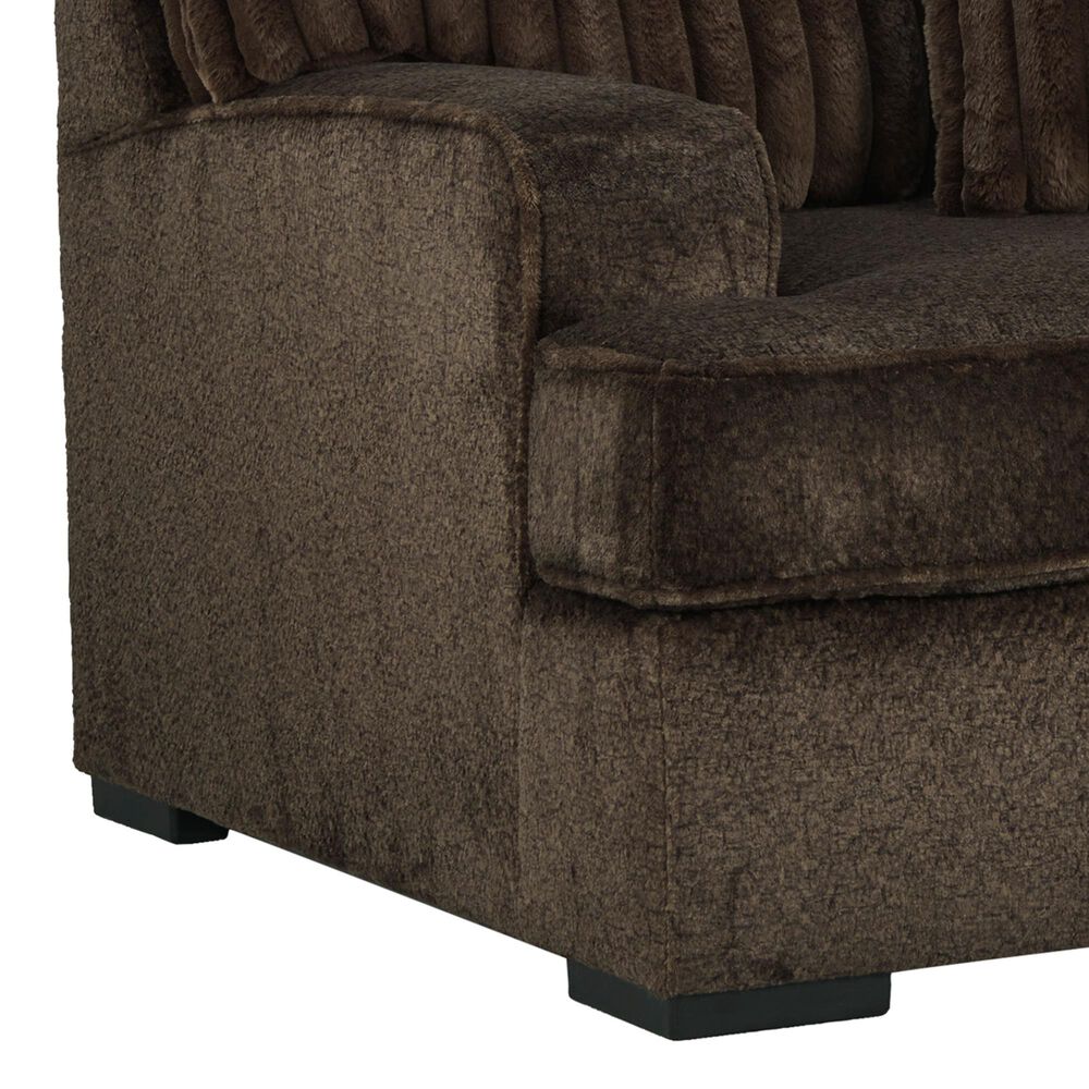 Ashley Aylesworth Chair and a Half in Chocolate, , large