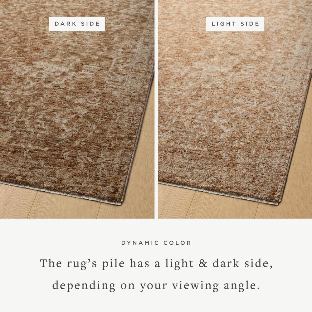Magnolia Home Junie 7&#39;10&quot; x 10&#39;2&quot; Clay and Natural Area Rug, , large