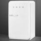 SMEG 4.48 Cu. Ft. Freestanding Compact Refrigerator with Right Hinge in White, , large