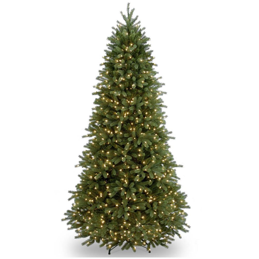 National Tree 6.5" Feel Real Fir Tree with 700 White Lights, , large
