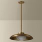 Troy Lighting Braxton 1-Light Pendant in Patina Brass, , large
