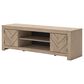 Ashley Cayboni 71" Fireplace Console in Tan and Black, , large