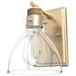 Hunter Van Nuys 1-Light Wall Sconce in Alturas Gold, , large
